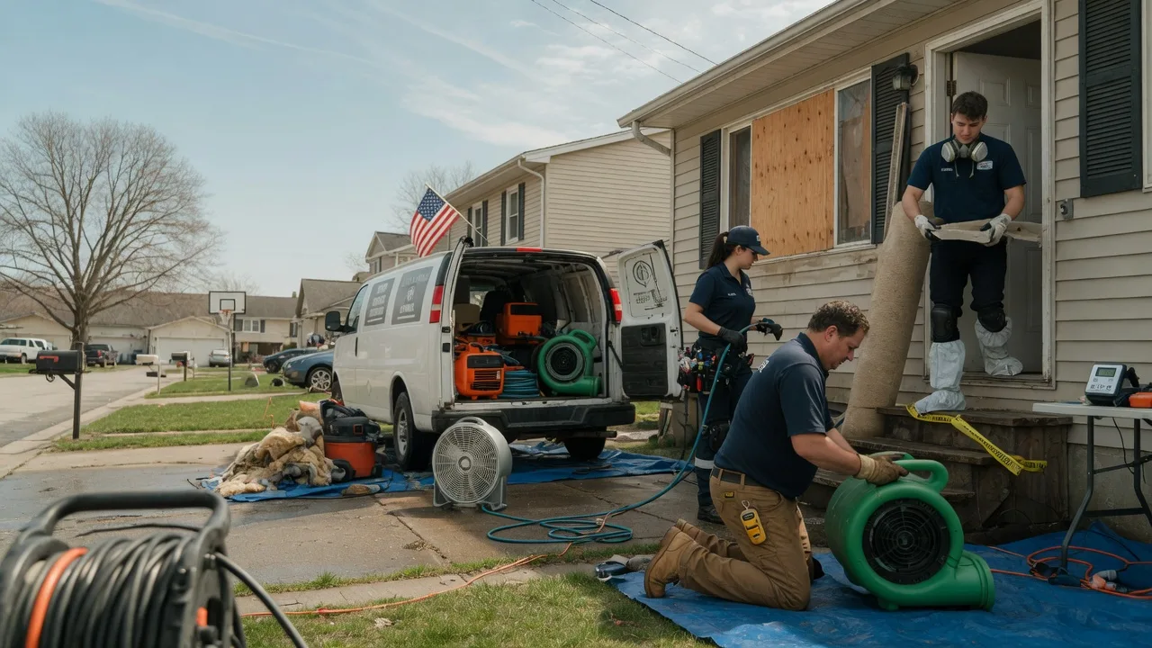 Water Damage Restoration in Maryland near me
